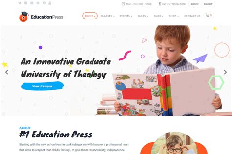 Complete Education Bootstrap Responsive Website Template