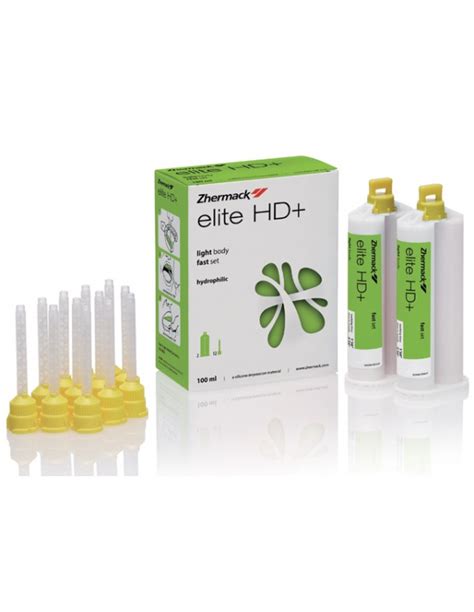 Elite HD Light Body Fast Set 2x50ml Zhermack DENTAL DEALER C203040