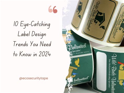 Eye Catching Label Design Trends You Need To Know In