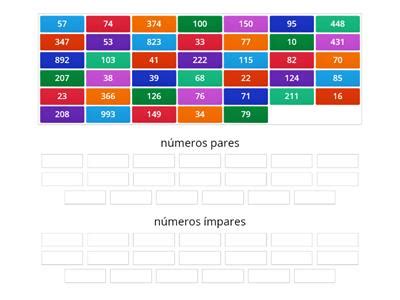 Quais Sao Os Numeros Pares E Impares - NÚMEROS PARES E IMPARES - Recursos de ensino