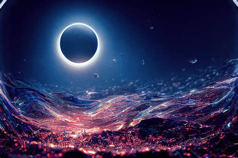 Premium Photo | Abstract innovative space travel successful business a ...