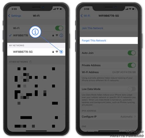 iphone keeps disconnecting from wifi 6