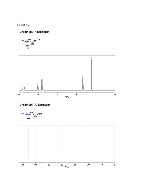 [solved] A Compound With The Formula C4h10o2 Has The Following Ir 1h