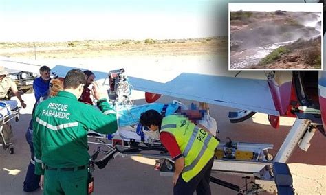 Adelaide Man Severely Burnt After Falling Into Hot Spring Daily Mail Online