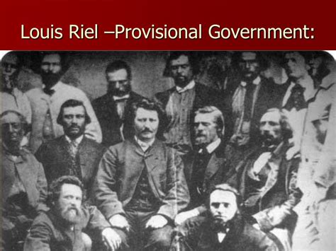 Ppt Louis Riel And Rebellion In The North West Powerpoint Presentation