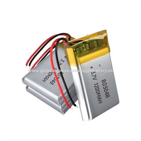 Buy China Wholesale Li Polymer Battery Pack 803048 3.7v Rechargeable ...