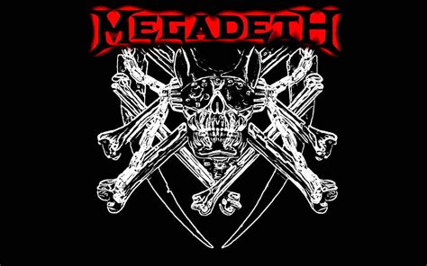 Megadeth Thrash Metal Heavy And Mobile Background Megadeth