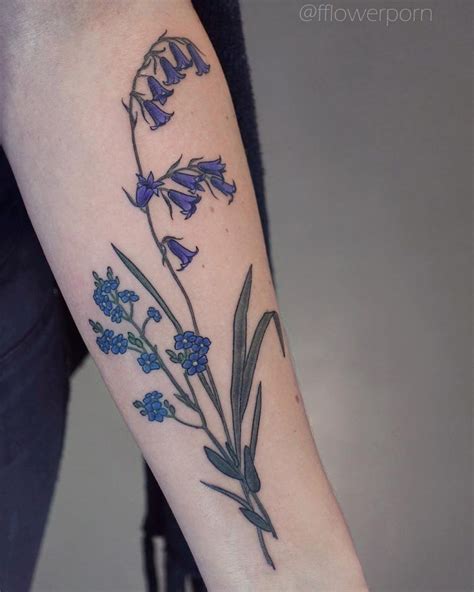 [10000印刷√] bluebells tattoo 322689-Bluebells flower tattoo