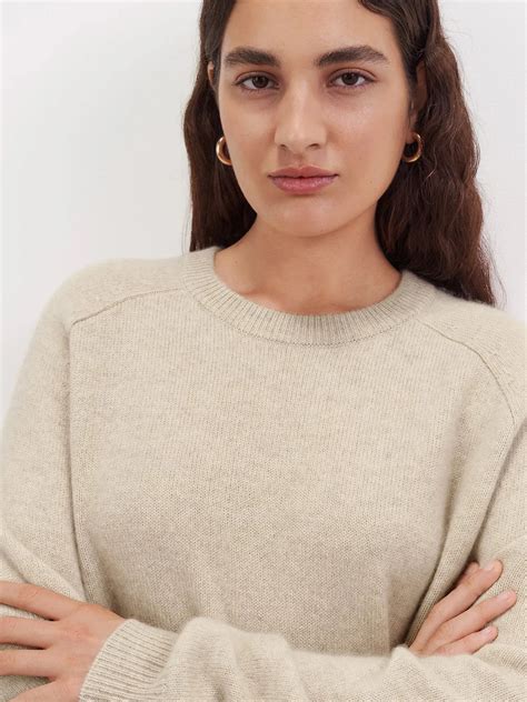 Manufacturer Washable Knit Soft Crew Neck 100 2ply Cashmere 100 Wool Sweater Tops Pullover