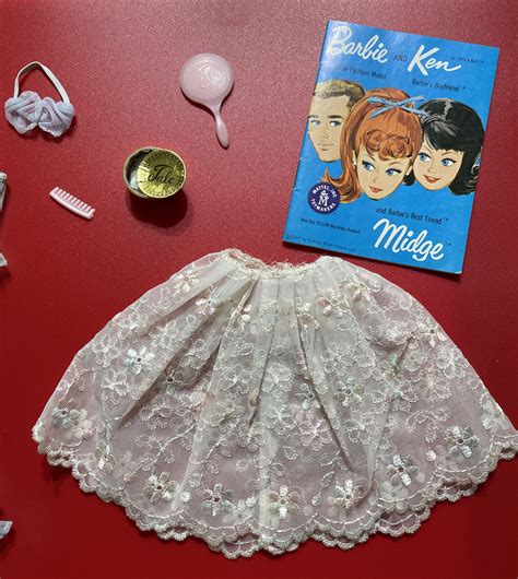 Vintage Original Barbie 3 Rare Lingerie Pak Sets 1962 Floral Petticoat 921 EUC EBay