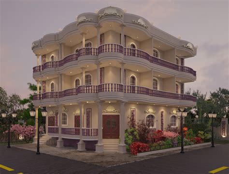 Classic House On Behance