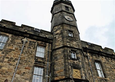 Edinburgh Castle Crown Jewels Building Edinburgh Scotland Stock Photo ...