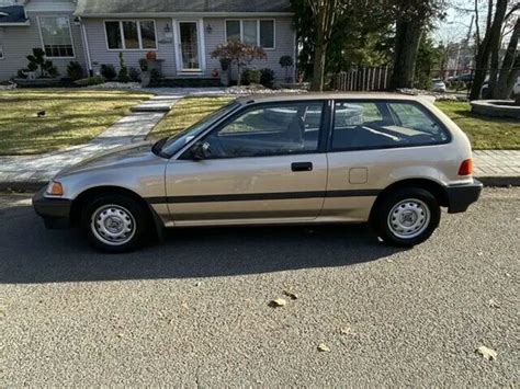 1989 Honda Civic Dx 35000 Original Miles Show Room Condition Classic