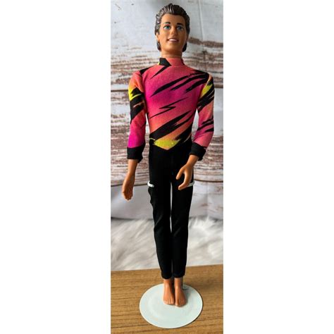 VTG Hot Skatin Ken Doll W Jointed Elbows Knees For Movement In Original Outfit Etsy