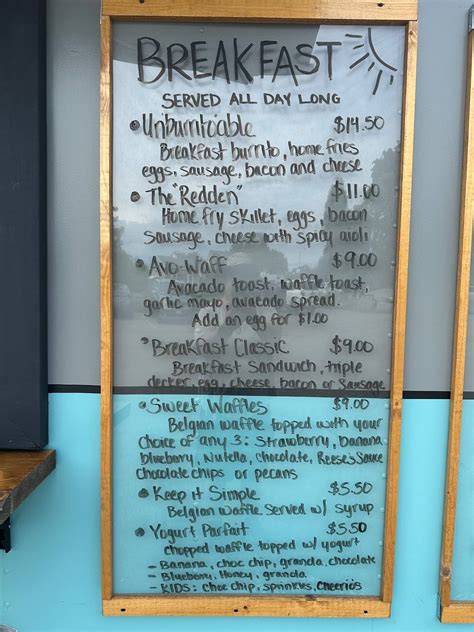 Menu at Tuck & Roll restaurant, Rockland, 3 Park Dr