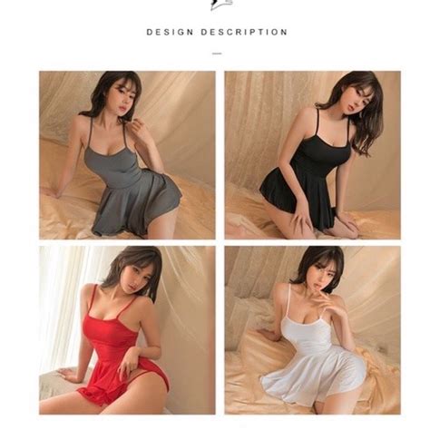 Jual Lingerie Sexy Suspender Tipe A Rayuan Ketat Backless Dress Set G String A Shopee Indonesia