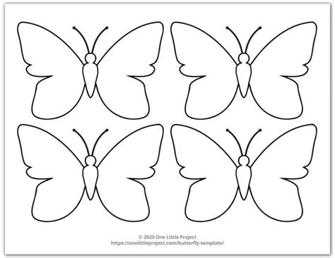 Free Printable Butterfly Patterns - Templates Printable