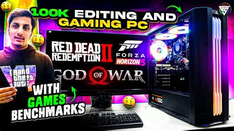 100k Best Editing Gaming PC Build For My SUBSCRIBER With Games