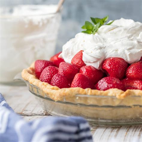 Fresh Strawberry Pie Simply Sated