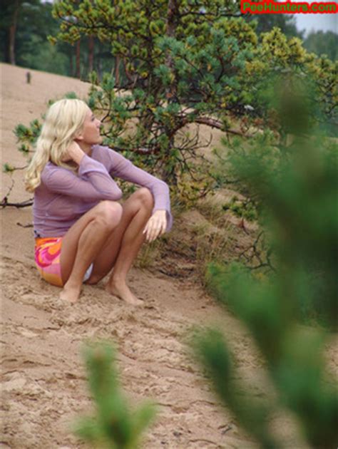 Peeing Porn Beautiful Teen Peeing In The Beach XXX Dessert