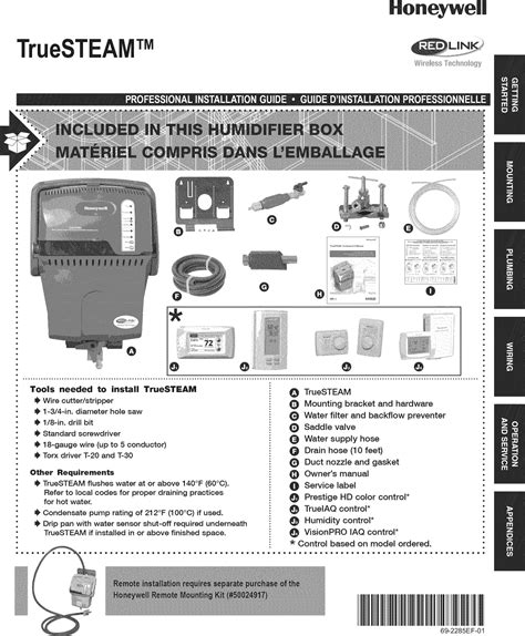 Honeywell Quietcare Humidifier Manual