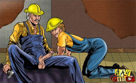 Hot Sex Between Workers Trapped Silver Cartoon Picture 1