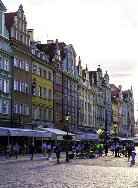 Poland Wroclaw 2017 07 30 City Center And Market Square In Wroclaw