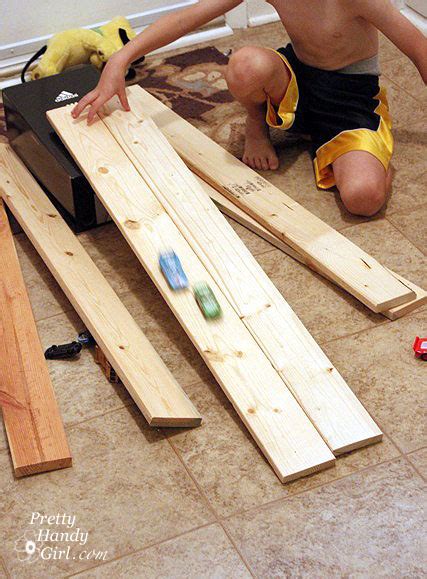 Diy Wooden Hot Wheels Car Racing Ramp Pretty Handy Girl