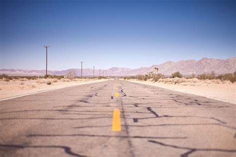 Free Picture Road Sand Travel Asphalt Barren Desert Highway