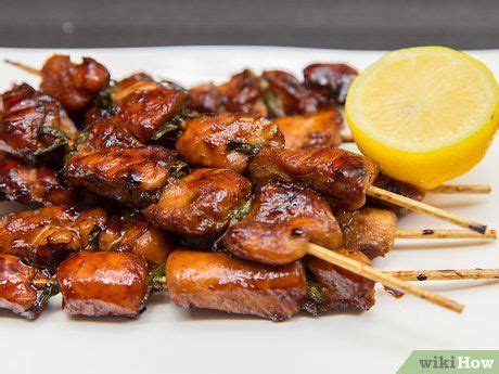 How To Make Yakitori Chicken With Pictures Recipe Yakitori