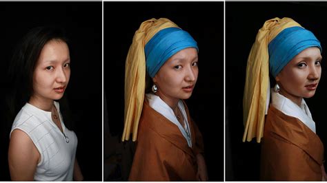 Watch: Artist uses make-up to draw herself into famous paintings | Euronews