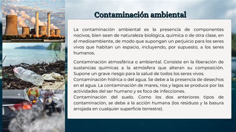 Contaminación Ambiental nicolas ferrer pdf