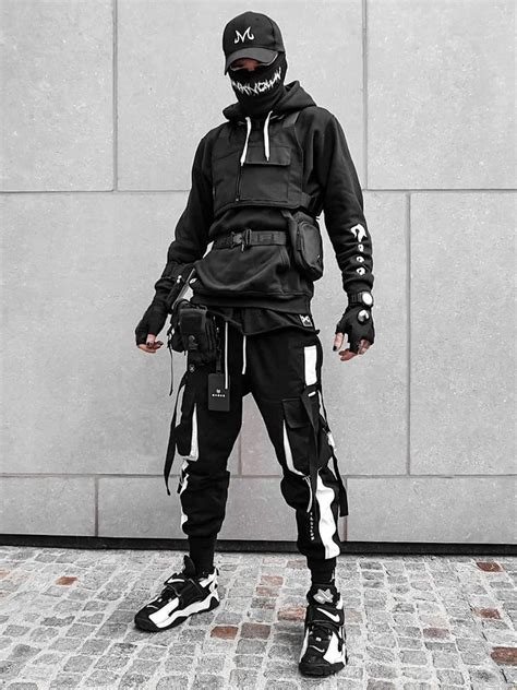 Streamer Drawstring Cargo Pants | Cargo pants outfit, Cyberpunk clothes ...