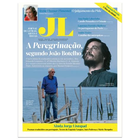 Visão | A Peregrinação, segundo João Botelho na Capa do JL 1228