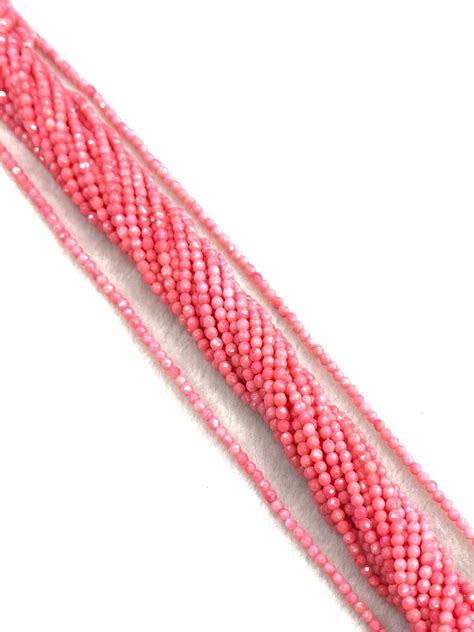 КОРАЛЛ РОЗОВЫЙ 2 ; 3 ; 4 мм купить в интернет-магазине Ярмарка Мастеров ...