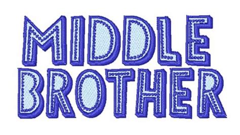 middle brother machine embroidery design embroidery library