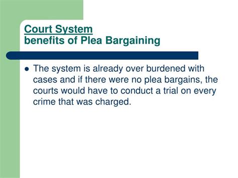 Ppt Prosecutorial Discretion Plea Bargaining Powerpoint