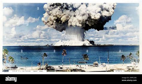 July Bikini Atoll Marshall Islands Pacific Ocean Operation Crossroads United