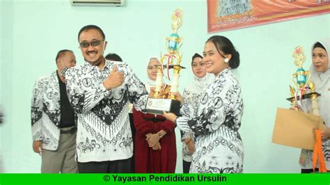 Sd Santa Maria Raih Juara Ii Lomba Menyanyi Hut Pgri Dan Hari Guru