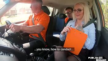 Bigboob UK Squirter Fucks Driving Tutor Before Tugging Dick XVIDEOS