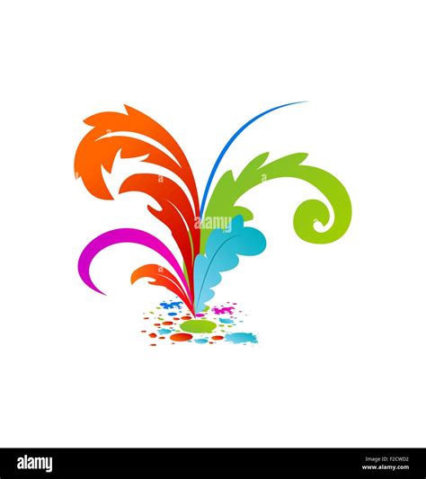 Feathers Close Stock Vector Images Alamy