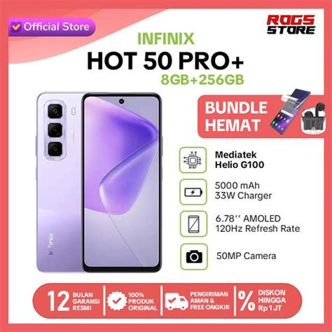 Promo Infinix Hot Pro Plus Helio G Ram Gb Rom Gb Garansi Resmi Indonesia Gb