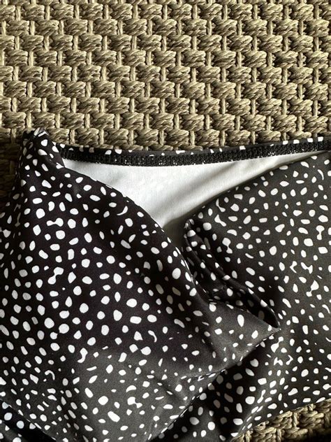 Bnwt Black And White Bandeau Bikini On Carousell