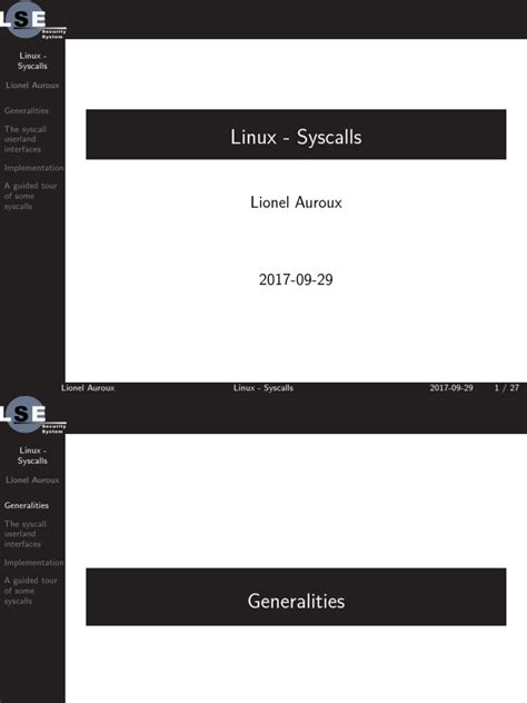 linux syscall  linux software development