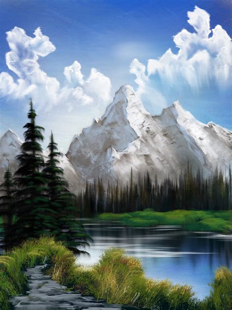 Красивые горы картины - Фото