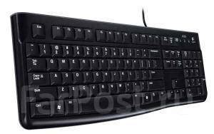 Клавиатура Logitech Keyboard K120 black (USB) OEM (920-002522), новый ...