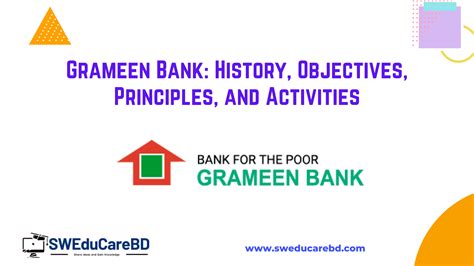 grameen bank history objectives principles  activities