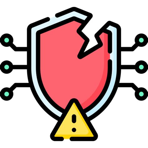 Cybersecurity Threats Special Lineal Color Icon