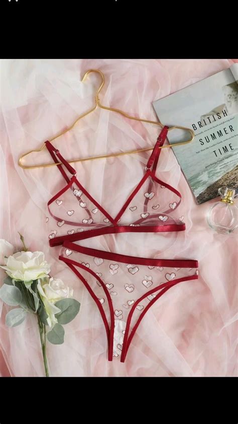 Floral Lace Triangle Lingerie Set Artofit