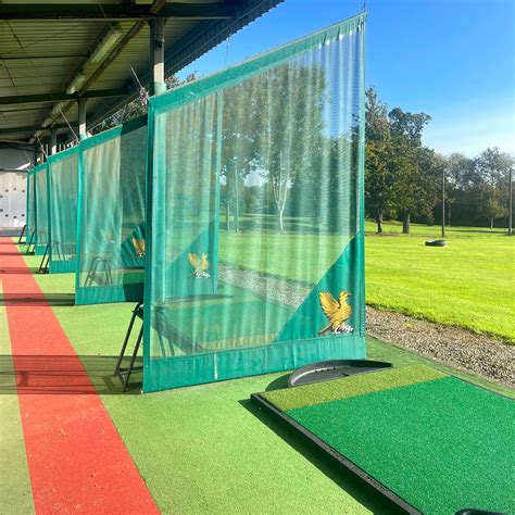 Floodlit Driving Range At Gaudet Luce Golf Club Worcestershire